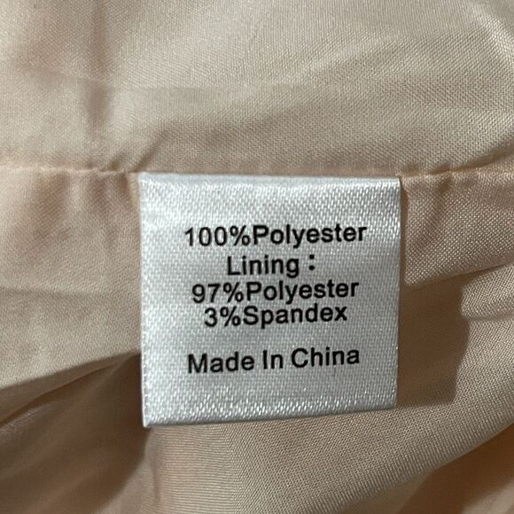 TUCKERNUCK Tan Fil Coupe Palmerston Dress Medium NEW Garden Floral Formal - Picture 11 of 14